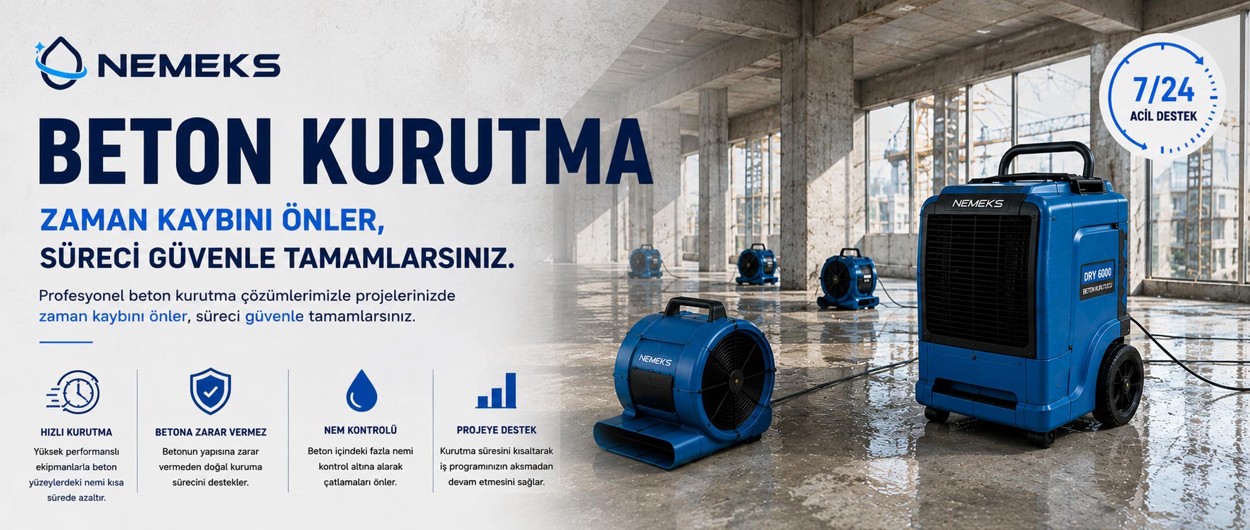 Beton Kurutma
